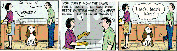 Fred Basset on Tuesday September 18, 2012 Comic Strip