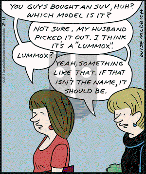Real Life Adventures on Tuesday February 11, 2014 Comic Strip
