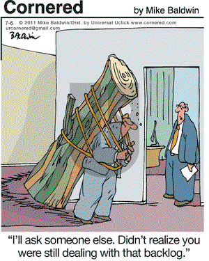 Cornered on Wednesday July 6, 2011 Comic Strip