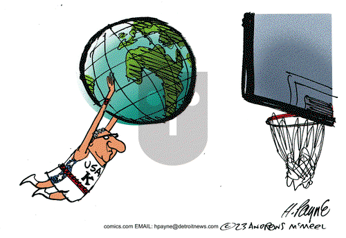 Henry Payne - Thursday November 30, 2023 Comic Strip