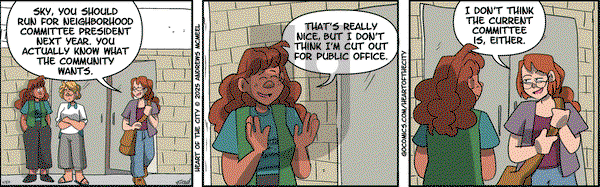 Heart of the City - Saturday October 11, 2025 Comic Strip