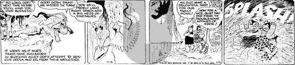 Alley Oop - Thursday January 12, 1939 Comic Strip