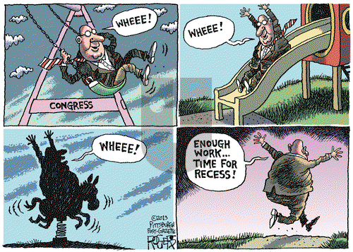 Rob Rogers on Tuesday August 13, 2013 Comic Strip