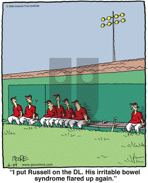 In the Bleachers on Thursday June 29, 2006 Comic Strip