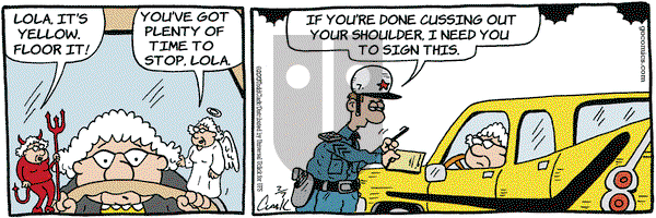 Lola on Thursday February 7, 2013 Comic Strip