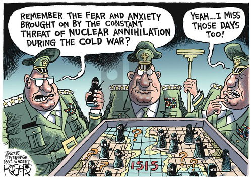 Rob Rogers on Sunday November 22, 2015 Comic Strip