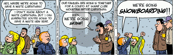 Cleats - Friday December 19, 2003 Comic Strip