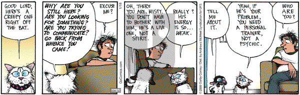 Get Fuzzy - Wednesday January 18, 2017 Comic Strip