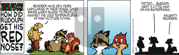 Over the Hedge on Thursday December 5, 2013 Comic Strip