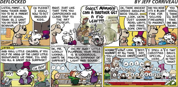 DeFlocked on Sunday December 13, 2009 Comic Strip