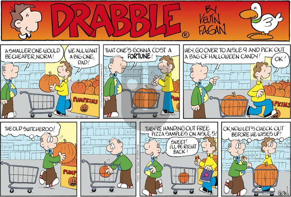 Drabble on Sunday October 22, 2017 Comic Strip