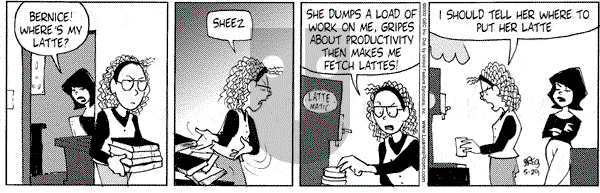 Luann on Wednesday May 29, 2002 Comic Strip