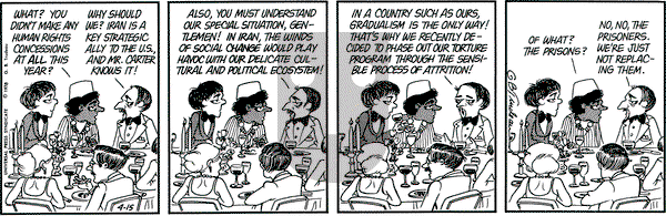 Doonesbury on Saturday April 15, 1978 Comic Strip