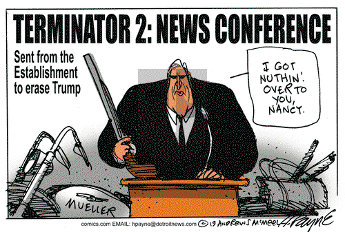 Henry Payne on Wednesday May 29, 2019 Comic Strip