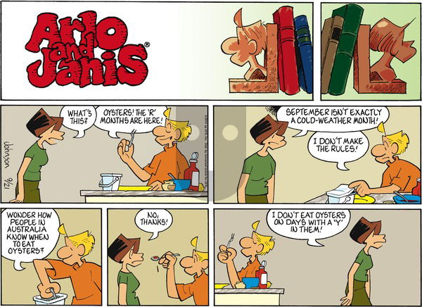 Arlo and Janis on Sunday September 21, 2014 Comic Strip