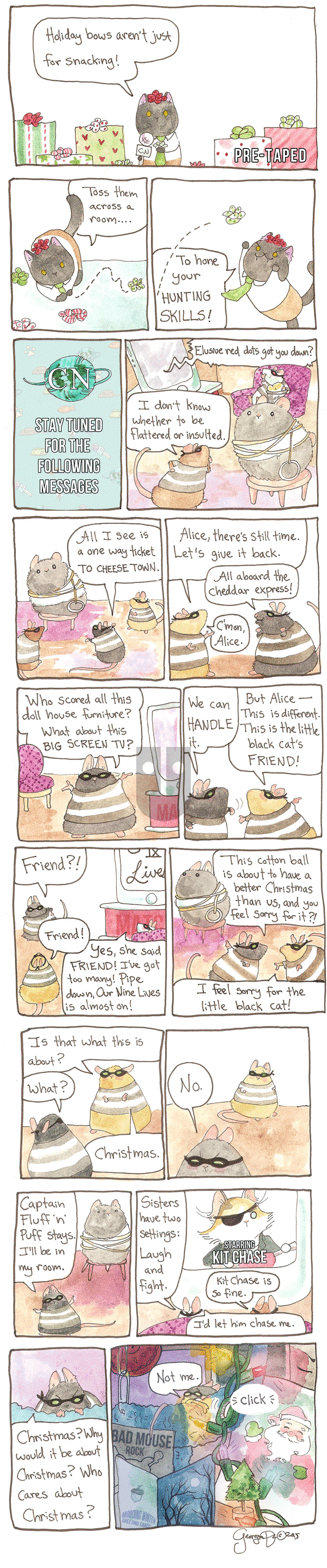 Breaking Cat News on Wednesday April 20, 2016 Comic Strip