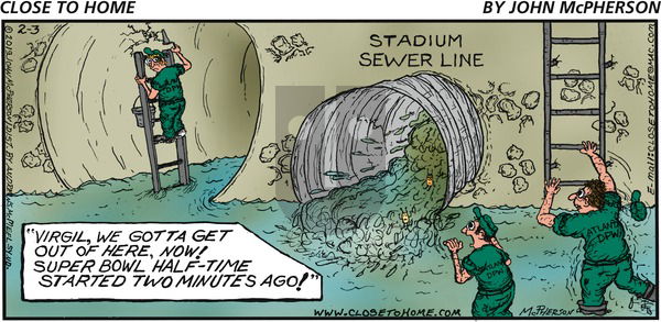 Close to Home on Sunday February 3, 2019 Comic Strip