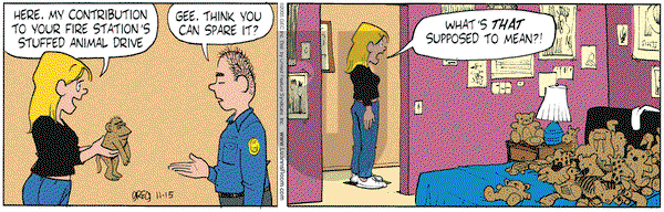 Luann on Tuesday November 15, 2005 Comic Strip