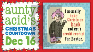 Aunty Acid on Friday December 16, 2016 Comic Strip