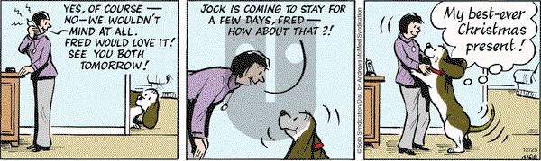 Fred Basset on Friday December 25, 2020 Comic Strip