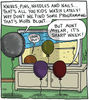 The Argyle Sweater on Wednesday July 29, 2015 Comic Strip
