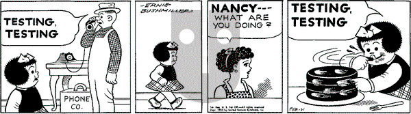 Nancy Classics on Tuesday March 11, 2025 Comic Strip