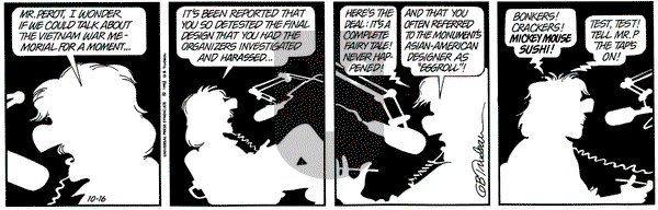 Doonesbury on Friday October 16, 1992 Comic Strip