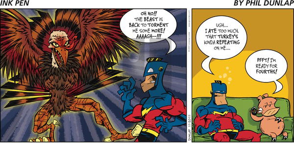 Ink Pen on Thursday October 9, 2025 Comic Strip
