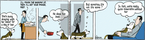 Fred Basset on Thursday January 23, 2025 Comic Strip