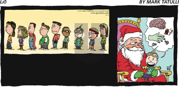Lio - Sunday December 14, 2014 Comic Strip