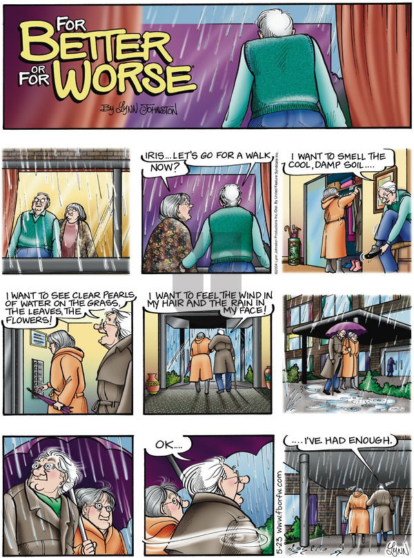 For Better or For Worse on Sunday May 23, 2004 Comic Strip