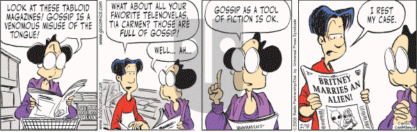 Baldo - Tuesday February 19, 2008 Comic Strip