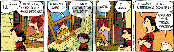 The Buckets on Saturday April 9, 2011 Comic Strip