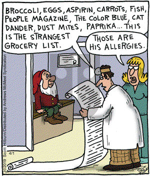 The Argyle Sweater on Monday April 1, 2019 Comic Strip