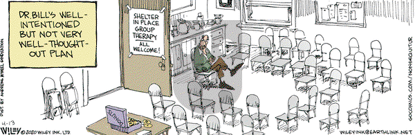 Non Sequitur on Monday April 13, 2020 Comic Strip