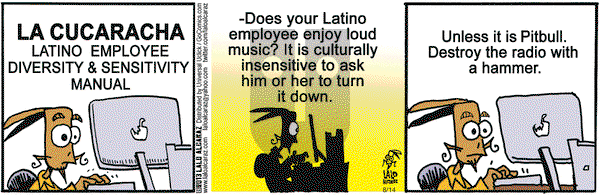 La Cucaracha on Wednesday August 14, 2013 Comic Strip