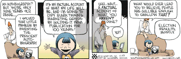 Non Sequitur - Tuesday November 23, 2010 Comic Strip