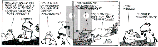 Over the Hedge on Monday June 10, 1996 Comic Strip