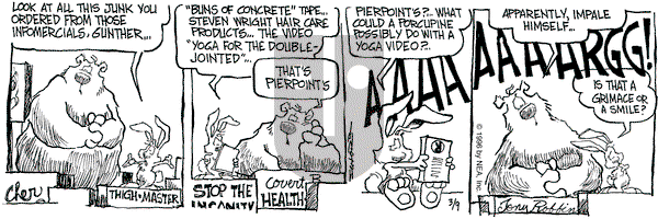 The Grizzwells on Saturday March 9, 1996 Comic Strip