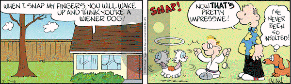 Drabble on Wednesday February 17, 2016 Comic Strip