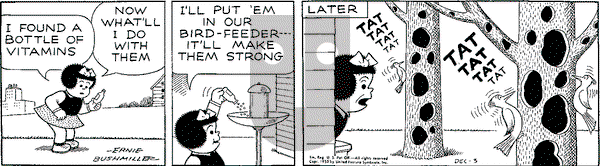 Nancy Classics on Monday December 9, 2024 Comic Strip