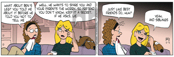 Luann - Saturday June 16, 2007 Comic Strip