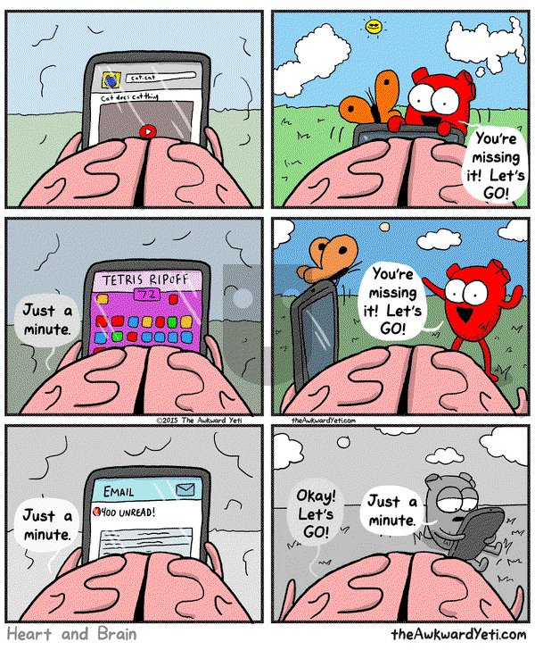 The Awkward Yeti - Saturday November 28, 2015 Comic Strip