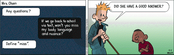 Frazz on Wednesday September 9, 2020 Comic Strip