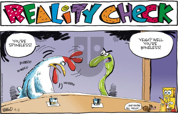 Reality Check on Sunday April 13, 2014 Comic Strip