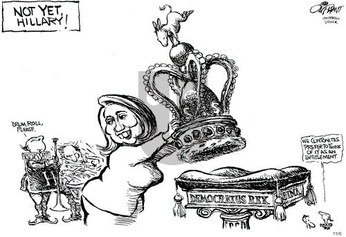 Pat Oliphant on Wednesday November 6, 2013 Comic Strip