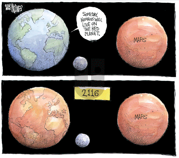 Matt Davies on Tuesday October 25, 2016 Comic Strip