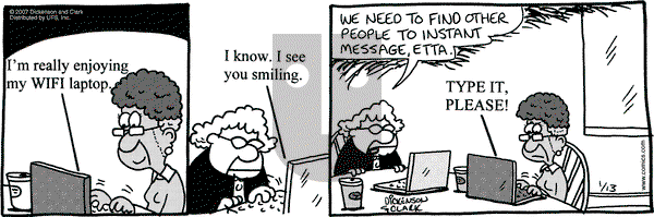 Lola on Saturday January 13, 2007 Comic Strip