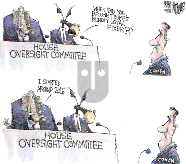Matt Davies on Thursday February 28, 2019 Comic Strip