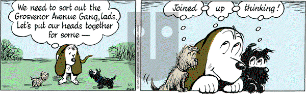 Fred Basset on Saturday May 7, 2016 Comic Strip